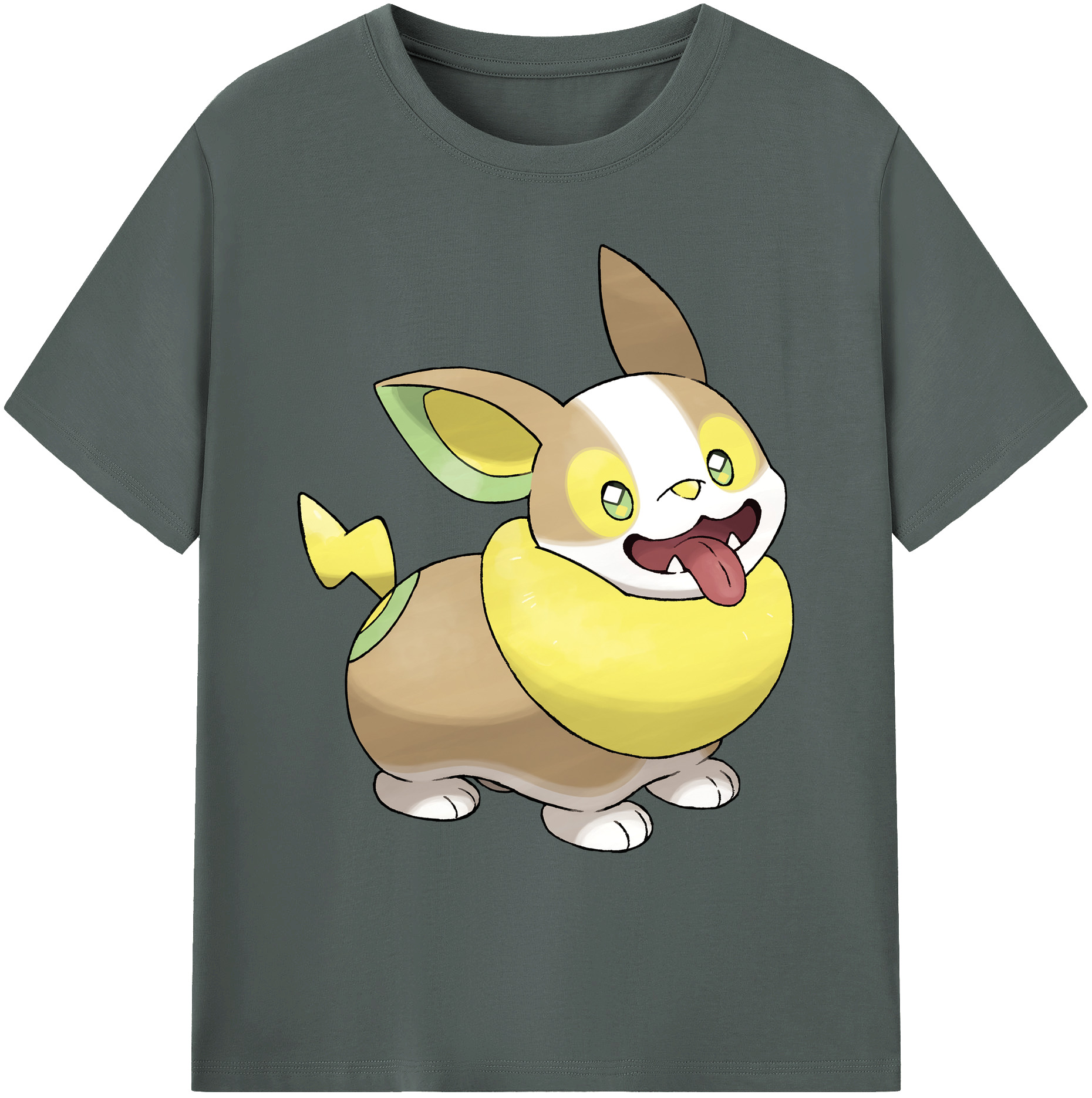（画像用） ポケットモンスター Pokémon 綿100％ メンズ半袖Tシャツ｜肌触りやわらか＆通気性